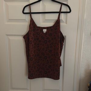 Leopard Print Women's Top